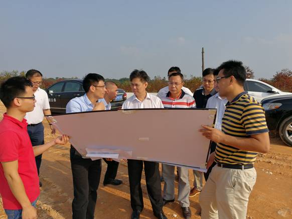 督查污水管網建設